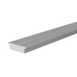 Deko-Light 970764 Profil, Trägerprofil, LED-Träger T-01-15, 1m, Silber, Aluminium, Naturbelassen, 