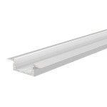 Deko-Light 975025 Profil, T-Profil flach ET-01-10, 2m, Weiß, Aluminium, Matt, Pulverbeschichtet, L 