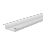 Deko-Light 975045 Profil, T-Profil flach ET-01-12, 2m, Weiß, Aluminium, Matt, Pulverbeschichtet, L 