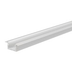 Deko-Light 975085 Profil, T-Profil flach ET-01-05, 2m, Weiß, Aluminium, Matt, Pulverbeschichtet, L 