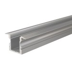 Deko-Light 975101 Profil, T-Profil hoch ET-02-08, 2m, Silber, Aluminium, Matt, Eloxiert, Länge: 20 