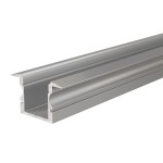 Deko-Light 975121 Profil, T-Profil hoch ET-02-10, 2m, Silber, Aluminium, Matt, Eloxiert, Länge: 20 