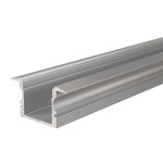 Deko-Light 975141 Profil, T-Profil hoch ET-02-12, 2m, Silber, Aluminium, Matt, Eloxiert, Länge: 20 