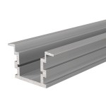 Deko-Light 975741 Profil, IP-Profil, T-hoch ET-05-15, 2m, Silber, Aluminium, Matt, Eloxiert, Länge 