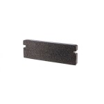 Deko-Light 978032 Profil Endkappe, Endkappe P-AU-01-15 Set 2 Stk, Schwarz, Kunststoff, Länge: 21 m 
