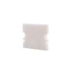 Deko-Light 978050 Profil Endkappe, Endkappe P-AU-02-10 Set 2 Stk, Weiß, Kunststoff, Länge: 16 mm, 