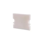 Deko-Light 978060 Profil Endkappe, Endkappe P-AU-02-12 Set 2 Stk, Weiß, Kunststoff, Länge: 18 mm, 