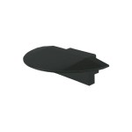 Deko-Light 978092 Profil Endkappe, Endkappe P-ET-01-10 Set 2 Stk, Schwarz, Kunststoff, Länge: 25 m 