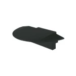 Deko-Light 978102 Profil Endkappe, Endkappe P-ET-01-12 Set 2 Stk, Schwarz, Kunststoff, Länge: 27 m 