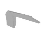 Deko-Light 978201 Profil Endkappe, Endkappe P-AL-02-10 Set 2 Stk, Grau, Kunststoff 