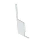 Deko-Light 978270 Profil Endkappe, Endkappe P-EL-03-10 Set 2 Stk, Weiß, Kunststoff, Länge: 45 mm, 