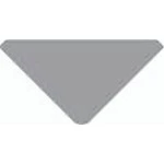 Deko-Light 978370 Profil Endkappe, Endkappe P-AV-05-12 Set 2 Stk, Silber, Aluminium 