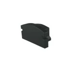 Deko-Light 978512 Profil Endkappe, Endkappe F-AU-01-10 Set 2 Stk, Schwarz, Kunststoff, Länge: 16 m 