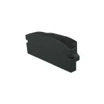 Deko-Light 978532 Profil Endkappe, Endkappe F-AU-01-15 Set 2 Stk, Schwarz, Kunststoff, Länge: 21 m 