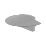 Deko-Light 978591 Profil Endkappe, Endkappe F-ET-01-10 Set 2 Stk, Grau, Kunststoff, Länge: 25 mm, 