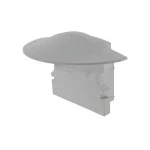 Deko-Light 978641 Profil Endkappe, Endkappe F-ET-02-12 Set 2 Stk, Grau, Kunststoff, Länge: 27 mm, 