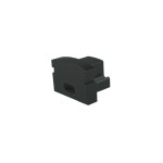Deko-Light 978662 Profil Endkappe, Endkappe F-AU-01-05 Set 2 Stk, Schwarz, Kunststoff 