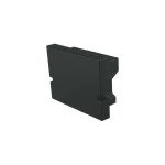 Deko-Light 979002 Profil Endkappe, Endkappe H-AU-01-10 Set 2 Stk, Schwarz, Kunststoff, Länge: 16 m 