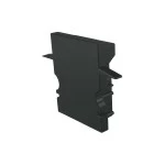 Deko-Light 979062 Profil Endkappe, Endkappe H-ET-02-10 Set 2 Stk, Schwarz, Kunststoff, Länge: 25 m 