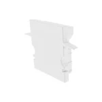 Deko-Light 979070 Profil Endkappe, Endkappe H-ET-02-12 Set 2 Stk, Weiß, Kunststoff, Länge: 27 mm, 