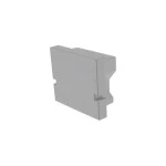 Deko-Light 979081 Profil Endkappe, Endkappe H-AU-01-08 Set 2 Stk, Grau, Kunststoff, Länge: 14 mm, 