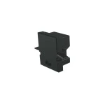Deko-Light 979182 Profil Endkappe, Endkappe H-ET-01-05 Set 2 Stk, Schwarz, Kunststoff 