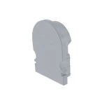 Deko-Light 979531 Profil Endkappe, Endkappe R-AU-02-12 Set 2 Stk, Grau, Kunststoff, Länge: 18 mm, 