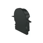 Deko-Light 979572 Profil Endkappe, Endkappe R-ET-02-12 Set 2 Stk, Schwarz, Kunststoff, Länge: 27 m 