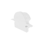 Deko-Light 979620 Profil Endkappe, Endkappe R-ET-01-08 Set 2 Stk, Weiß, Kunststoff, Länge: 23 mm, 