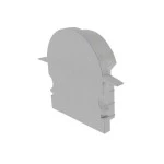 Deko-Light 979651 Profil Endkappe, Endkappe R-ET-02-15 Set 2 Stk, Grau, Kunststoff, Länge: 30 mm, 