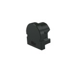 Deko-Light 979662 Profil Endkappe, Endkappe R-AU-01-05 Set 2 Stk, Schwarz, Kunststoff 