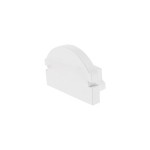Deko-Light 980000 Profil Endkappe, Endkappe L-AU-01-10 Set 2 Stk, Weiß, Kunststoff, Länge: 16 mm, 