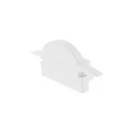 Deko-Light 980040 Profil Endkappe, Endkappe L-ET-01-10 Set 2 Stk, Weiß, Kunststoff, Länge: 25 mm, 