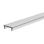 Deko-Light 983010 Profil Abdeckung, Abdeckung P-01-10, 1m, klar, PMMA, Transparent 95% Transmissio 