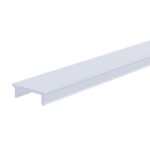 Deko-Light 983014 Profil Abdeckung, Abdeckung P-01-10, 1m, milchig, PMMA, Satiniert 40% Transmissi 