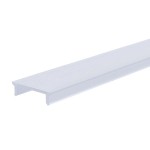 Deko-Light 983025 Profil Abdeckung, Abdeckung P-01-12, 2m, milchig, PMMA, Satiniert 40% Transmissi 