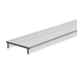 Deko-Light 983030 Profil Abdeckung, Abdeckung P-01-15, 1m, klar, PMMA, Transparent 95% Transmissio 