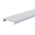 Deko-Light 983046 Profil Abdeckung, Abdeckung P-01-20, 3m, milchig, PMMA, Satiniert 40% Transmissi 