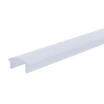 Deko-Light 983506 Profil Abdeckung, Abdeckung F-01-08, 3m, milchig, PMMA, Satiniert 40% Transmissi 