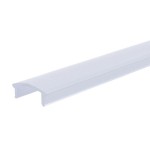 Deko-Light 983515 Profil Abdeckung, Abdeckung F-01-10, 2m, milchig, PMMA, Satiniert 40% Transmissi 