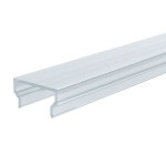 Deko-Light 984023 Profil Abdeckung, Abdeckung H-01-12, 2m, matt, PMMA, Teiltransparent 75% Transmi 