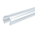 Deko-Light 984510 Profil Abdeckung, Abdeckung R-01-10, 4m, matt, PMMA, Teiltransparent 75% Transmi 