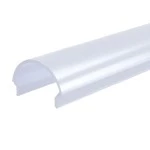 Deko-Light 984534 Profil Abdeckung, Abdeckung R-01-15, 1m, milchig, PMMA, Satiniert 40% Transmissi 