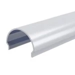 Deko-Light 984545 Profil Abdeckung, Abdeckung R-01-20, 2m, milchig, PMMA, Satiniert 40% Transmissi 