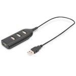 Digitus AB-50001-1 USB 2.0 Hub 4-Port 