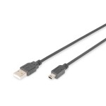 Digitus AK-300108-018-S USB 2.0 Anschlusskabel 1,8 Meter 