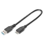 Digitus AK-300117-003-S USB 3.0 Anschlusskabel 0,25 Meter 