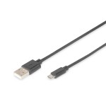 Digitus AK-300127-018-S Micro USB 2.0 Anschlusskabel 1,8 Meter 
