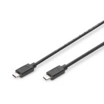 Digitus AK-300155-010-S USB Type-C Anschlusskabel Type-C C 1 Meter 