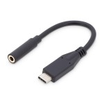 Digitus AK-300321-002-S USB Type-C Audio Adapter / Konverter Type-C/St auf 3.5mm Klinke/Bu 0,2 Meter 